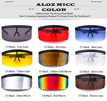 Load image into Gallery viewer, The KedStore Oversize Shield Visor Sunglasses - ALOZ MICC
