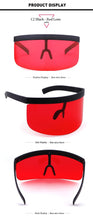 Load image into Gallery viewer, The KedStore Oversize Shield Visor Sunglasses - ALOZ MICC
