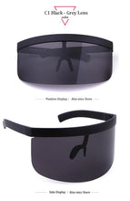 Load image into Gallery viewer, The KedStore Oversize Shield Visor Sunglasses - ALOZ MICC