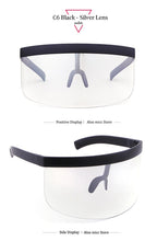 Load image into Gallery viewer, The KedStore Oversize Shield Visor Sunglasses - ALOZ MICC
