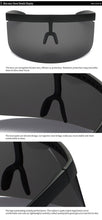 Load image into Gallery viewer, The KedStore Oversize Shield Visor Sunglasses - ALOZ MICC
