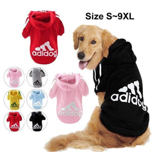 The KedStore Pet Dog Hoodie Clothes for Medium Large Dogs, Fleece Warm Hooded Jacket Sweatshirt, Coat