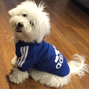 Pet Dog Hoodie Clothes for Medium Large Dogs, Fleece Warm Hooded Jacket Sweatshirt, Coat