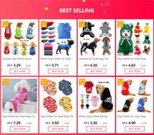Load image into Gallery viewer, Pet Dog Hoodie Clothes for Medium Large Dogs, Fleece Warm Hooded Jacket Sweatshirt, Coat