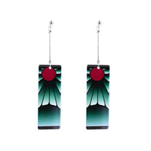Load image into Gallery viewer, The KedStore R-1 Hot Anime Earrings for Demon Slayer Tanjiro Nezuko Cosplay Props Jewelry Accessores Double-sided Acrylic Charm Unisex