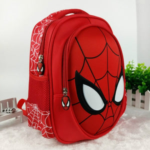 The KedStore red Spiderman Backpack School Bag | TheKedStore