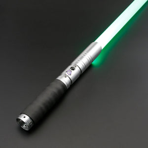 The KedStore RGB Lightsaber Metal Handle Heavy Dueling 12 Color LED Change Volume Adjustment Force 6 Sound