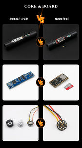 The KedStore RGB Lightsaber Metal Handle Heavy Dueling 12 Color LED Change Volume Adjustment Force 6 Sound