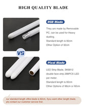 Load image into Gallery viewer, The KedStore RGB Lightsaber Metal Handle Heavy Dueling 12 Color LED Change Volume Adjustment Force 6 Sound