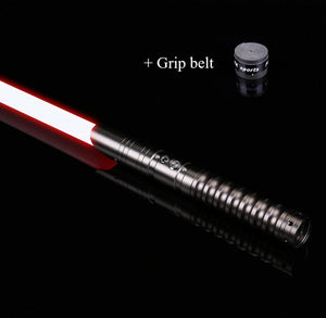 The KedStore RGB Lightsaber Metal Handle Heavy Dueling 12 Color LED Change Volume Adjustment Force 6 Sound