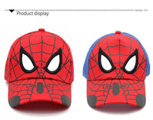 Load image into Gallery viewer, The KedStore Spiderman Embroidered Cotton Kids Baseball Cap | TheKedStore