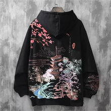 Load image into Gallery viewer, sudaderas con capucha loft print hoodie y2k clothes harajuku Men&#39;s anime hip-hop Japanese streetwear Sweatshirt hoodie