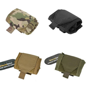 Tactical Roll-Up Mag Mesh Dump Pouch Magazine Mini Foldable Net Pocket EDC Tactical Outdoor Sport Hunting Bags 5OOD Cordura