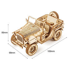 Load image into Gallery viewer, The KedStore Train Model 3D Wooden Puzzle Toy Assembly Locomotive Model Building Kits for Children Building Toy