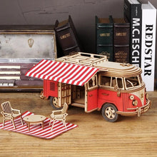 Load image into Gallery viewer, Train Model 3D Wooden Puzzle Toy Assembly Locomotive Model Building Kits for Children Building Toy