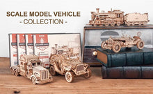 Load image into Gallery viewer, The KedStore Train Model 3D Wooden Puzzle Toy Assembly Locomotive Model Building Kits for Children Building Toy