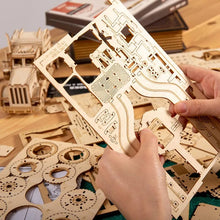 Load image into Gallery viewer, The KedStore Train Model 3D Wooden Puzzle Toy Assembly Locomotive Model Building Kits for Children Building Toy
