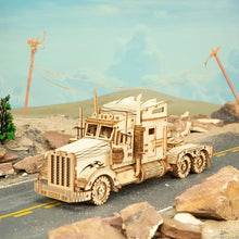 Load image into Gallery viewer, The KedStore Train Model 3D Wooden Puzzle Toy Assembly Locomotive Model Building Kits for Children Building Toy