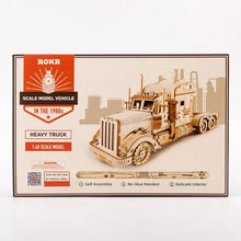 Load image into Gallery viewer, The KedStore Train Model 3D Wooden Puzzle Toy Assembly Locomotive Model Building Kits for Children Building Toy