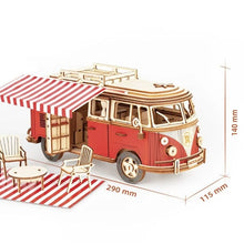 Load image into Gallery viewer, The KedStore Train Model 3D Wooden Puzzle Toy Assembly Locomotive Model Building Kits for Children Building Toy