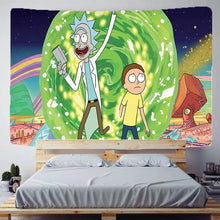 Load image into Gallery viewer, The KedStore TT001405 / 135x150cm Ricks Wall Art Wallpaper Tapestries Headboards Decorative Hanging Aesthetic