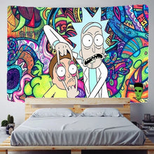 Load image into Gallery viewer, The KedStore TT001406 / 135x150cm Ricks Wall Art Wallpaper Tapestries Headboards Decorative Hanging Aesthetic