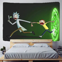Load image into Gallery viewer, The KedStore TT001409 / 135x150cm Ricks Wall Art Wallpaper Tapestries Headboards Decorative Hanging Aesthetic