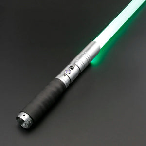 TXQSABER Lightsaber Neo Pixel RGB Smooth Swing Metal Hilt for Heavy Dueling 12 Color Force FOC Blaster Laser Sword Jedi Toys