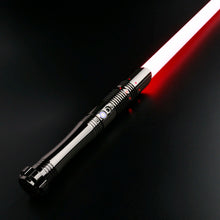 Load image into Gallery viewer, TXQSABER Lightsaber Neo Pixel RGB Smooth Swing Metal Hilt for Heavy Dueling 12 Color Force FOC Blaster Laser Sword Jedi Toys