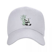 Load image into Gallery viewer, The KedStore White / Baseball Cap Panda print Baseball Cap -100% Cotton