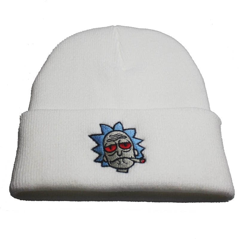 Hat Rick & Morty Embroidery Beanie Knitted Hat