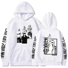 Load image into Gallery viewer, Jujutsu Kaisen Anime Hoodie Gojo Satoru Print Hooded Pullover Harajuk Men’s Streetwear Fashion Casual Spring and Autumn Clothes