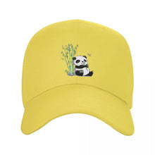 Load image into Gallery viewer, The KedStore Yellow / Baseball Cap Panda print Baseball Cap -100% Cotton