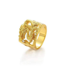 Load image into Gallery viewer, Oberlo 9 Dragon Ring 24k Gold color | TheKedStore