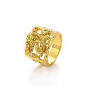 Dragon Ring 24k Gold color | TheKedStore