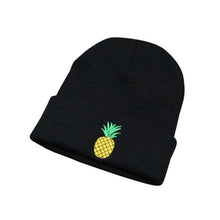 Load image into Gallery viewer, Oberlo Black Embroidered Beanie for winter and Autumn outdoor hiking cap
