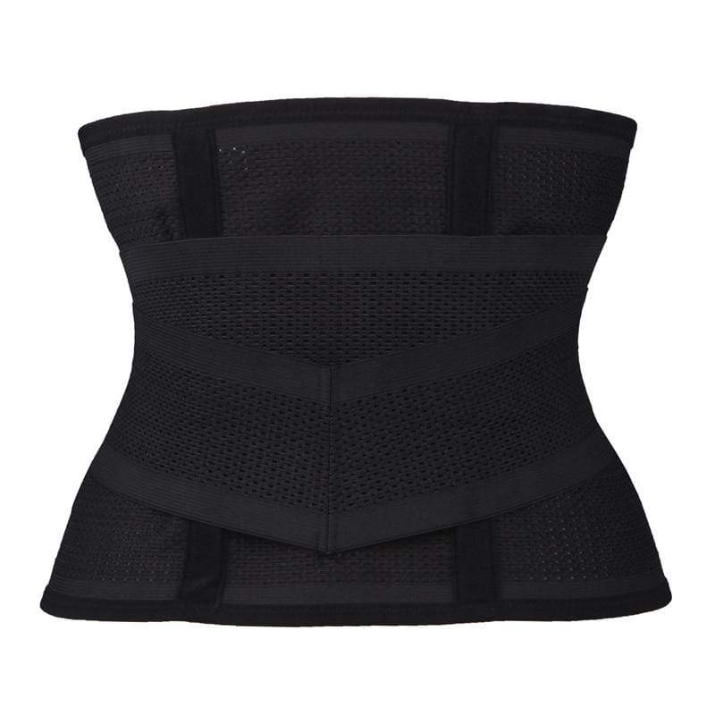 Waist Trainer Slimming Corset Hot Body Shaper - in Black or