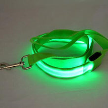 Load image into Gallery viewer, Store No. 320842 Green / Width 25mm LED Dog and Cat Leash
