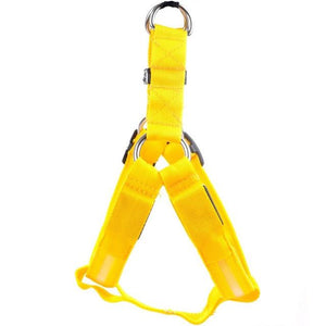 Store No. 320842 Yellow / L LED Dog Harness - Discounted