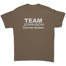 Load image into Gallery viewer, teelaunch Apparel Brown Savana / S Team Johnson T-Shirt