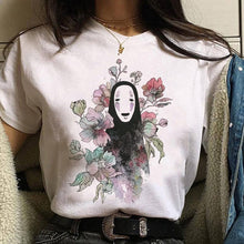 Load image into Gallery viewer, The KedStore 0 4 / S Leuke Kat T Shirt My Neighbor Totoro T-shirt Women Studio Ghibli Tshirt Kawaii Tee Miyazaki Hayao Funny Cartoon Top shirt Female