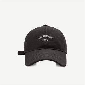 The KedStore 0 M111-black Hotsale Adjustable Boys Girls Baseball Hats Male Female Baseball Cap
