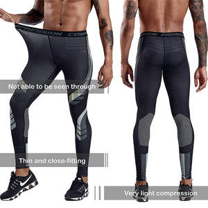 The KedStore 0 Men&#39;s Sweatpants Compression Quick Dry Fitness Sport Leggings Men Sportswear Training Basketball Tights Gym Running Sports Pants