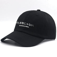 Load image into Gallery viewer, The KedStore 0 &quot;nothing is real&quot; Embroidered Dad Hat - 100% Cotton Baseball Cap