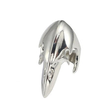 Load image into Gallery viewer, The KedStore 11 / Bird head Gothic Punk Stainless Steel Ring Retro Rabbit Snake Tiger Wolf Rings Skeleton Devil Evil Eye Ring