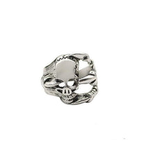Load image into Gallery viewer, The KedStore 11 / Claw Skeleton Gothic Punk Stainless Steel Ring Retro Rabbit Snake Tiger Wolf Rings Skeleton Devil Evil Eye Ring