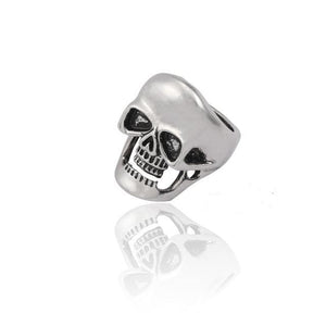 The KedStore 11 / Skeleton Head Ring Gothic Punk Stainless Steel Ring Retro Rabbit Snake Tiger Wolf Rings Skeleton Devil Evil Eye Ring