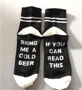 The KedStore 11 Socks If You can read this Bring Me a Glass of Wine Socks
