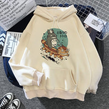 Load image into Gallery viewer, The KedStore 126 / S My Neighbor Totoro Harajuku Hoodie Studio Ghibli Kawaii Sweatshirt Miyazaki Hayao - S-XXL-XXXL