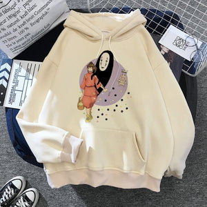 The KedStore 133 / S My Neighbor Totoro Harajuku Hoodie Studio Ghibli Kawaii Sweatshirt Miyazaki Hayao - S-XXL-XXXL